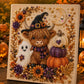 💥 50% DE RÉDUCTION – DERNIER JOUR ! 👻 Kit Pearl Art Halloween – Toile Adhésive & Perles Résine – DIY Fantômes & Citrouilles for Décoration