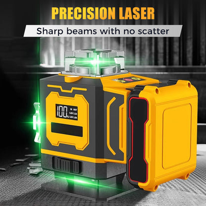 📏Niveau Laser Multifonction✨Double Axe Automatique avec Affichage Numérique pour une Précision Extrême sur Tous Types de Travaux🔧⚡