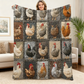 🎁Couverture de sieste tendance et confortable🐔