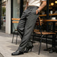 👖 60% DE RÉDUCTION ! ✨ Pantalon Ample à Pinces Décontracté pour Homme – Coupe Élégante, Confortable & Look Polyvalent 🔷