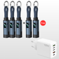 💐50% DE RÉDUCTION ! 🔌 Câble de charge 4 en 1 avec affichage numérique et anneau porte-clés – charge rapide, résistant aux nœuds et compact ⚡🔑【Offre Limitée】