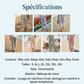 ☀️ Promotion de printemps – 50 % DE RÉDUCTION !! 🌿🌸 Pantalon rayé bleu confortable avec poches latérales