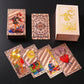 📢📢50% DE RÉDUCTION ! 🌙✨ Jeu de Tarot « Witchy Cauldron » Rose Gold – 78 Cartes Feuille d’Aluminium + Livre Guide Inclus ⚡