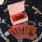📢📢50% DE RÉDUCTION ! 🌙✨ Jeu de Tarot « Witchy Cauldron » Rose Gold – 78 Cartes Feuille d’Aluminium + Livre Guide Inclus ⚡