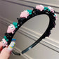 🌺 Barrette tressée enfant – Design soigné, matière douce & sans tirage ✨