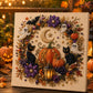 💥 50% DE RÉDUCTION – DERNIER JOUR ! 👻 Kit Pearl Art Halloween – Toile Adhésive & Perles Résine – DIY Fantômes & Citrouilles for Décoration