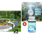 ☀️🐟 Aérateur Solaire pour Bassin avec Pompe à Air – 7V/2.5W, Kit Complet, Installation Facile, Santé Aquatique 24/7 ✨
