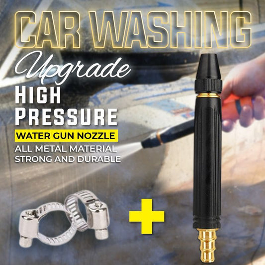 💦 PROMO LIMITÉE 50% DE RÉDUCTION ! 🚗 Nettoyeur Haute Pression 10x – 8 Modes, Boîtier Métal Résistant, pour Voiture & Jardin 🏡