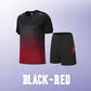 Ensemble de sport homme – T-shirt et short amples, respirants et à séchage rapide