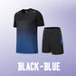 Ensemble de sport homme – T-shirt et short amples, respirants et à séchage rapide