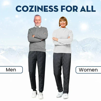 👖 51% DE RÉDUCTION! ✨ Pantalon de Jogging Thermique Unisexe - Intérieur en Polaire avec Coutures Renforcées pour Confort Extrême et Liberté de Mouvement 🏔️❄️