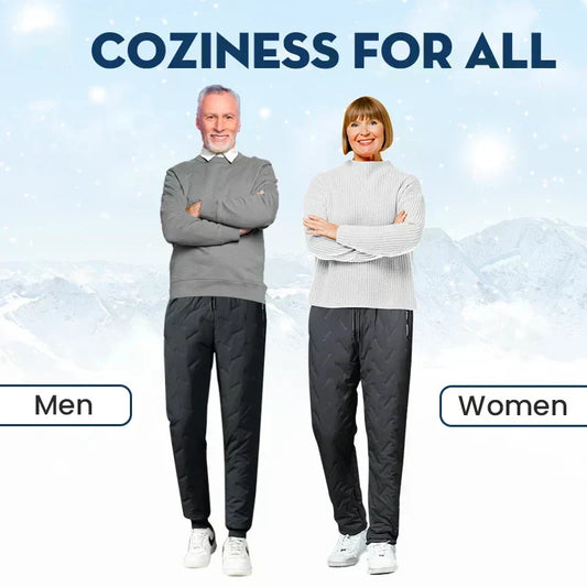 👖 51% DE RÉDUCTION! ✨ Pantalon de Jogging Thermique Unisexe - Intérieur en Polaire avec Coutures Renforcées pour Confort Extrême et Liberté de Mouvement 🏔️❄️