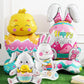 🎉 Ballons 3D sur Pied pour Pâques – Géants Lapin/Carotte/Poussin/Œuf – Décoration Festive, Gonflage à l'Air & Parfait pour Enfants/Jardin 🌷