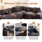 🐾☁️ Housse de canapé en peluche ultra douce – Confort nuage, protège des poils et griffes, le refuge parfait pour vos animaux et votre salon, sans sacrifier le style 🛋️❤️