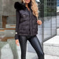 Gilet Doudoune Décontracté Léger pour Femme