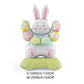 🎉 Ballons 3D sur Pied pour Pâques – Géants Lapin/Carotte/Poussin/Œuf – Décoration Festive, Gonflage à l'Air & Parfait pour Enfants/Jardin 🌷
