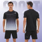 Ensemble de sport homme – T-shirt et short amples, respirants et à séchage rapide