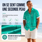 ☀️ 51% DE RÉDUCTION ! 👔 Chemise Homme Imprimé Géométrique – Mélange – Coupe Ample & Douceur Été for Vacances