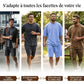 👕50 % DE RÉDUCTION 🏃 | Ensemble de sport sans manches pour homme – Coupe décontractée et évacuation de l'humidité