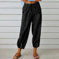 💎 Pantalon Ample Droit à Jambe Large pour Femmes – Coton & Lin Respirant, Coupe Flatteuse & Poches Pratiques 👖