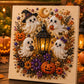 💥 50% DE RÉDUCTION – DERNIER JOUR ! 👻 Kit Pearl Art Halloween – Toile Adhésive & Perles Résine – DIY Fantômes & Citrouilles for Décoration