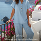 ⛱️ Ensemble Été Femme 2 Pièces : T-shirt + Pantalon Long | Léger & Respirant