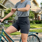 👖✨ PROMO FLASH 50% ! Short Femme Taille Haute Effet Ventre Plat – Tissu Extensible Quadri-Directionnel, Texture Ultra-Douce, Poches Fonctionnelles, Parfait pour Sport & Quotidien 🏃‍♀️