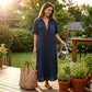 🔥 Soldes Mi-Saison : −50 % jusqu'à épuisement ! ⏰🌿 Robe Maxi Unie – L’Essentiel Épuré pour une Élégance au Quotidien