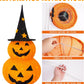 🎃 60% DE RÉDUCTION ! 🎁 Citrouilles Halloween Pliables - Décorations Réutilisables sans Stockage, Résistantes aux Intempéries pour Extérieur/Intérieur 🏠✨