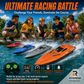 🎮PROMO FLASH 50%🚢Bateau Radiocommandé Haute Vitesse 2.4GHz – Double Moteur, Coque Étanche, 2 Couleurs, 27cm, Parfait pour Piscine & Lac⚡