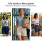 👖✨ PROMO FLASH 50% ! Short Femme Taille Haute Effet Ventre Plat – Tissu Extensible Quadri-Directionnel, Texture Ultra-Douce, Poches Fonctionnelles, Parfait pour Sport & Quotidien 🏃‍♀️
