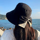 👒Capeline de Plage à Nœud – pliable, protection solaire à 360° 🎀