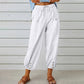 💎 Pantalon Ample Droit à Jambe Large pour Femmes – Coton & Lin Respirant, Coupe Flatteuse & Poches Pratiques 👖