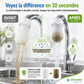 🧼 💧 Un acheté, un offert 🎁 Filtre de robinet anti-éclaboussures — Rotation à 360° Élimine la rouille et les dépôts, réduit le chlore résiduel ✨
