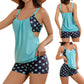 🏖️ Été brûlant - 50% de réduction 👙 Maillot de bain deux pièces à pois pour femme ✨