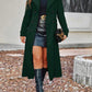 Manteau long chaud à double boutonnage pour femme【Livraison gratuite】
