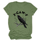 T-shirt Corbeau Amusant F-Caw-F