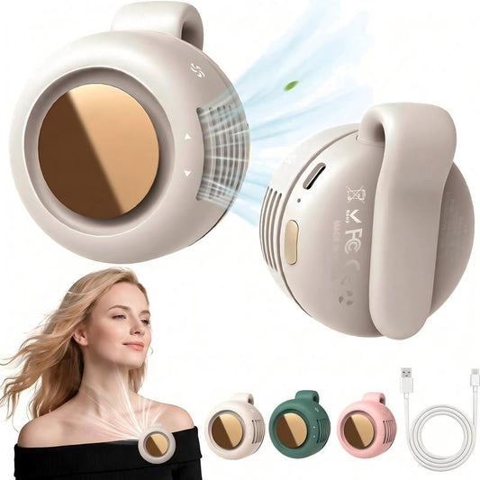 🌀 Ventilateur sans pales – Ultra-léger & recharge rapide ⚡🪶【Offre Limitée】