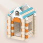 🏠 KIT DE CONSTRUCTION EN BOIS COTTAGE 3D – ÉDUCATIF & CRÉATIF POUR ENFANTS!