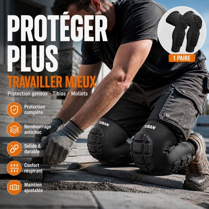 💪🏃 -50% ! 🦵 Genouillères de Sport – Résistantes aux Chocs, Maintien Renforcé & Confort Optimal.