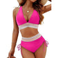 🔥 57% DE RÉDUCTION ! 🩱 Bikini taille haute avec contrôle ventre & patchwork coloré – 6 couleurs, ajustable & ultra flatteur – parfait pour l'été 💕