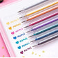 ✨ Stylos Gel Pailletés — Encre Fluide & Durable, Pointe Fine, Paillettes Biodégradables, Coffrets 8, 12 ou 18 Couleurs 🎨