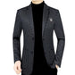 Veste de Costume Décontractée à Coupe Ajustée pour Hommes🔥livraison gratuite 🛫