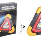 🚗Grande promotion - 49% de réduction🆘3-EN-1 Lampe de Signalisation d'Urgence Solaire Triangulaire pour le Bord de Route✨