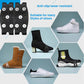 🧤 50% DE RÉDUCTION AUJOURD'HUI! ✨ Couvre-chaussures Antidérapants à 5 Griffes pour l'Extérieur - Semelle en Caoutchouc avec Griffes Réglables pour Randonnée & Glace ❄️🥾