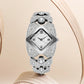 💎60% de réduction ⌚Montre à quartz rétro pour femme avec strass scintillants