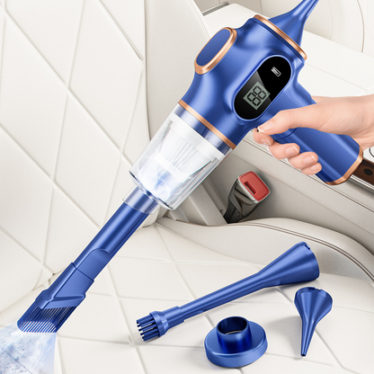 🌪️ 50% DE RÉDUCTION MAINTENANT! 🔋 Aspirateur de voiture 4 en 1 – Puissant, rechargeable & ultra-portable