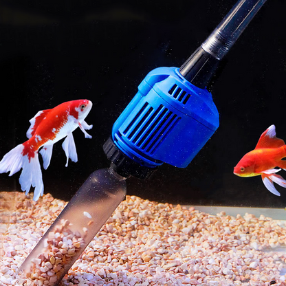 Changeur d'eau et Nettoyeur de Filtre d'Aquarium à Aspiration Électrique 🐠🔧 - Facilitez l'Entretien de Votre Aquariophilie!