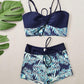 👙 OFFRE SPÉCIALE – 50% ! 💞 Ensemble Maillot de Bain Deux Pièces Imprimé – Nouveau Design 2026 – Taille Haute, Tissu Extensible Séchage Rapide – Parfait pour la Plage ou la Piscine ☀️🌊✨