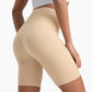 Shorty sans couture respirant taille haute pour femmes